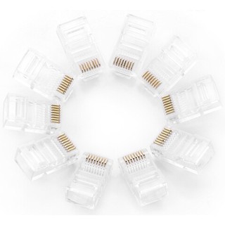 Hạt mạng xuyên thấu rj45 (hộp 100 chiếc)