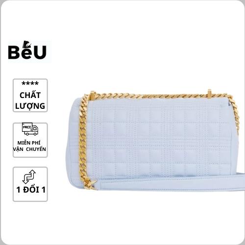 Túi xách nữ đẹp BBR đeo chéo logo kim loại vàng phom chữ nhật có hộp fullbox làm quà