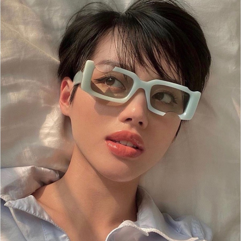 Kính mát gọng chữ nhật nhiều màu sắc thời trang cho nam và nữ