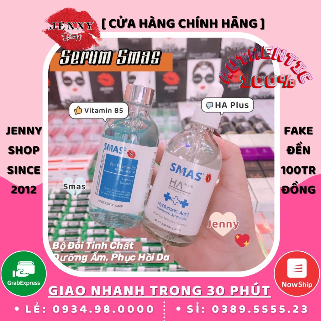 Tinh Chất Dưỡng Smas Hyaluronic Acid / Pro Vitamin B5