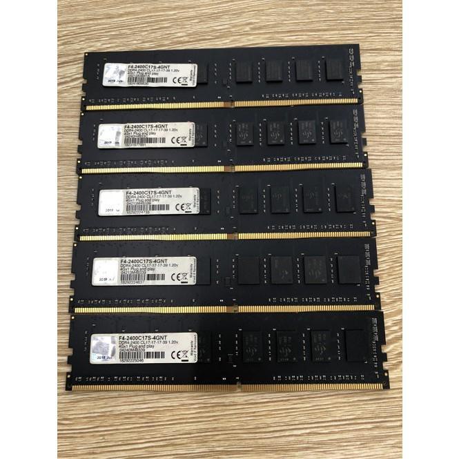 Ram GSKILL 4GB DDR4 2400MHz hàng tháo máy