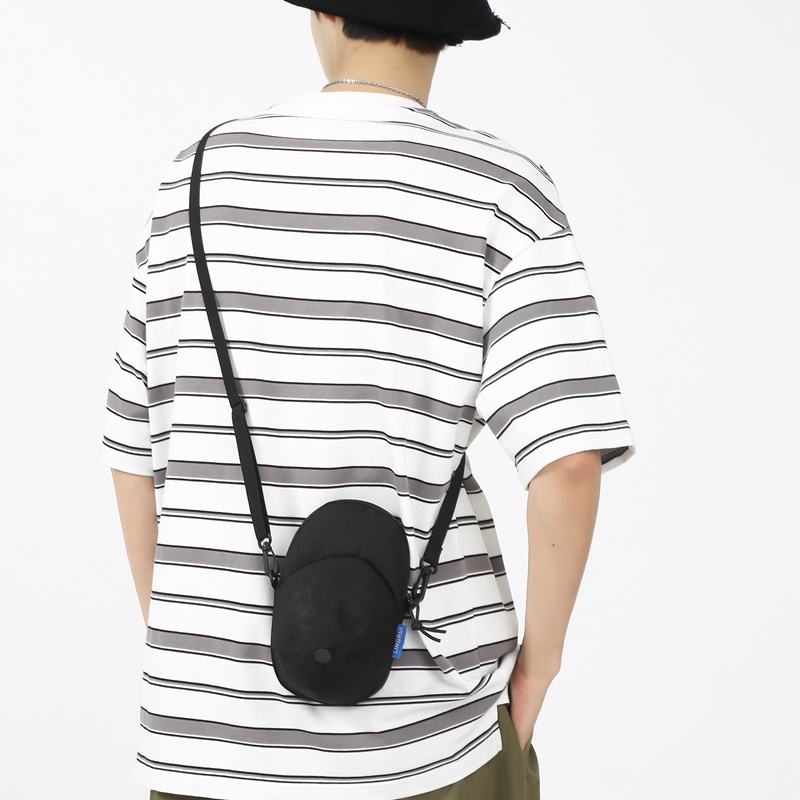 Túi Đeo Chéo Mini Đựng Điện Thoại Và Tiền Xu Phong Cách Thời Trang Hàn Quốc Cho Nam