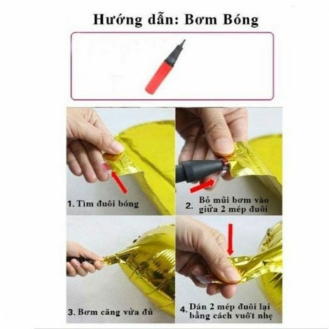 [ Khuyến Mại ] Set bóng Sinh Nhật Cho Bé Trai + Bé Gái 1 tuổi { tặng bơm + băng keo }mẫu CB10 {