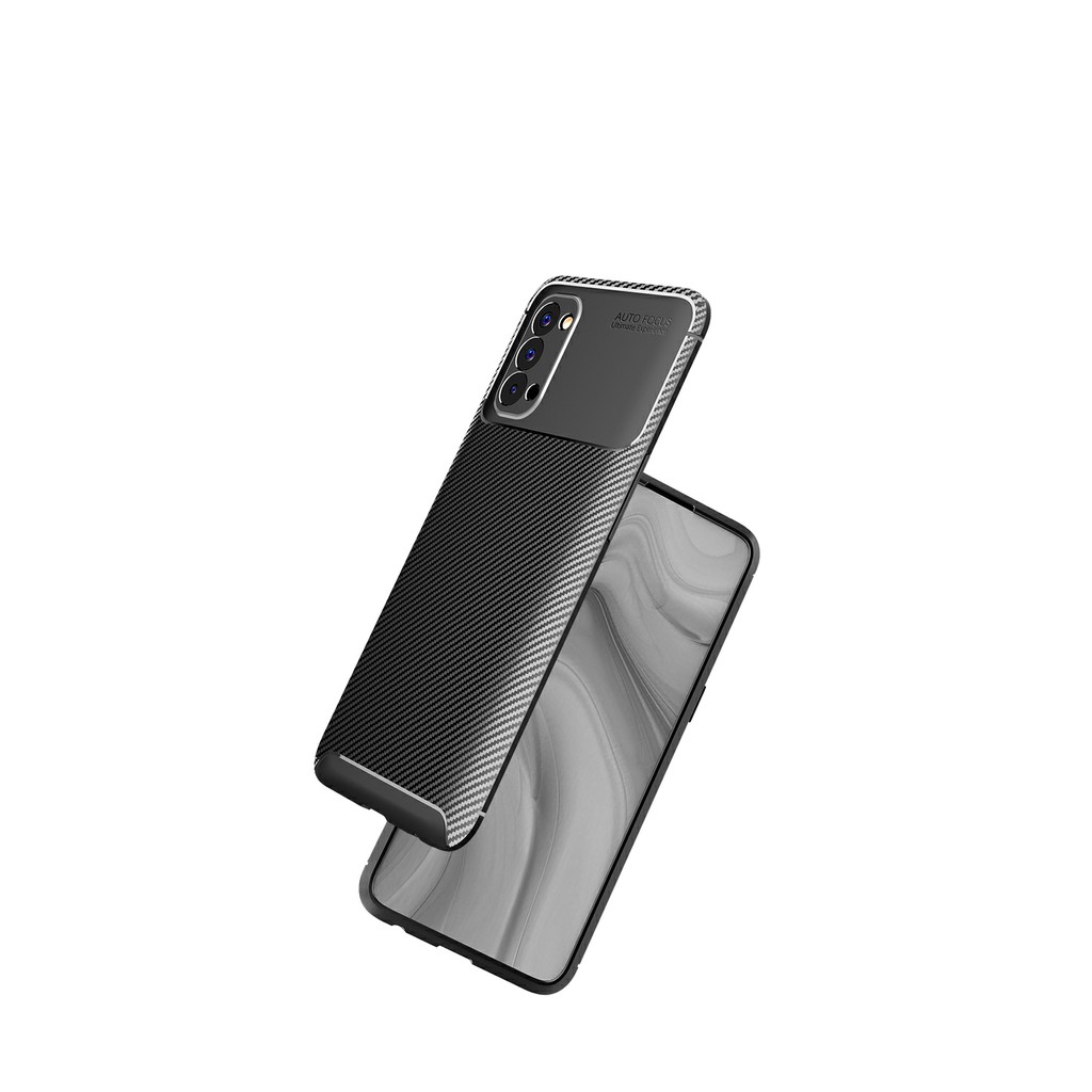 Ốp lưng Oppo Reno 4 chống sốc vân RẰN RI hiệu Auto Focus cao cấp