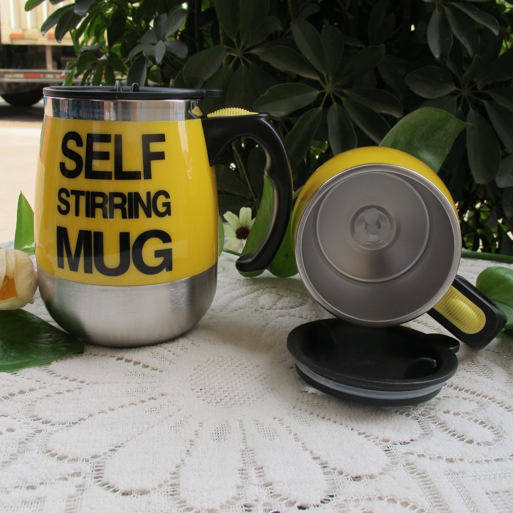 PVN32285 Cốc Pha Cà Phê Tự Khuấy Thông Minh Self Stirring Mug 450ml T2