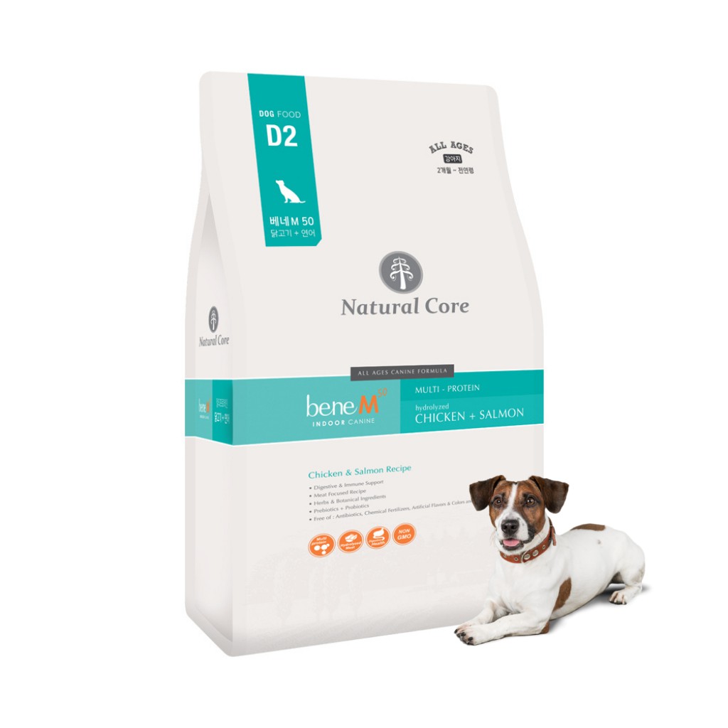 2kg Thức ăn hạt cho chó Natural Core BENE M50