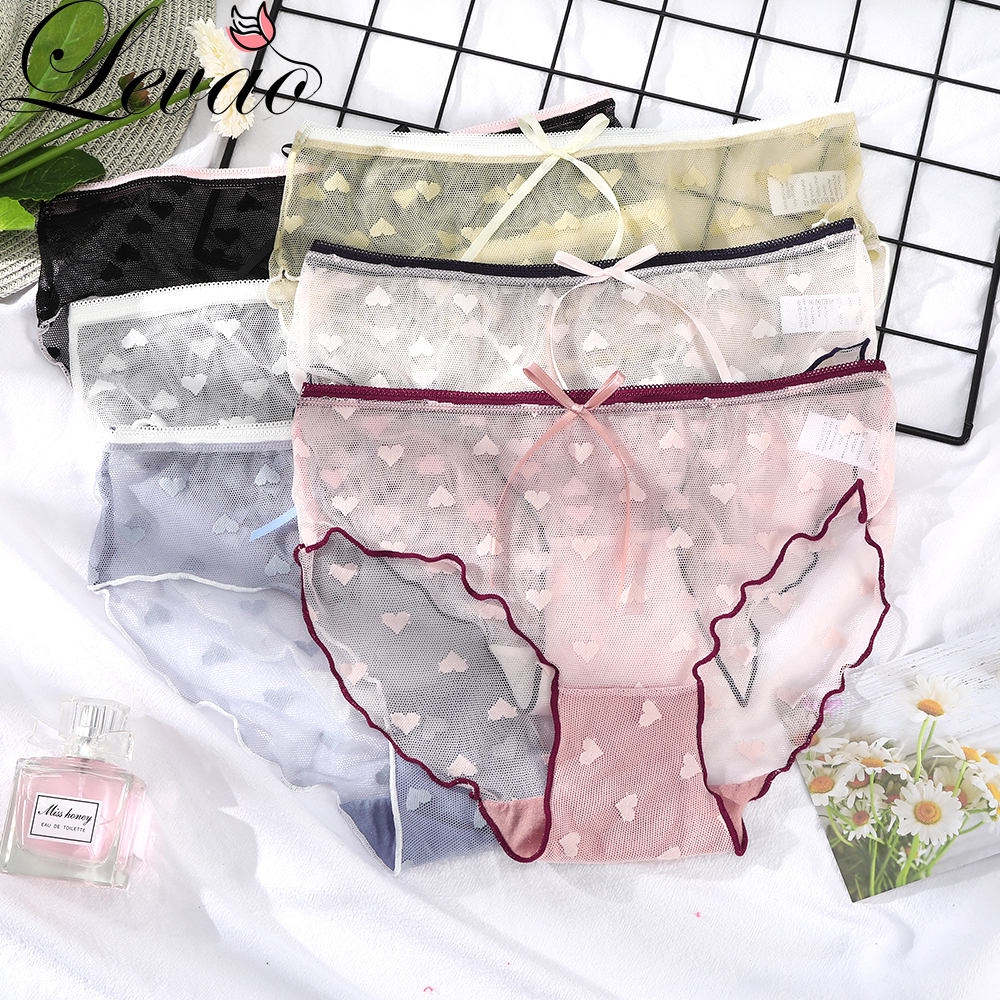 Quần Lót Levao Vải Ren Xuyên Thấu Quyến Rũ Dành Cho Phái Nữ