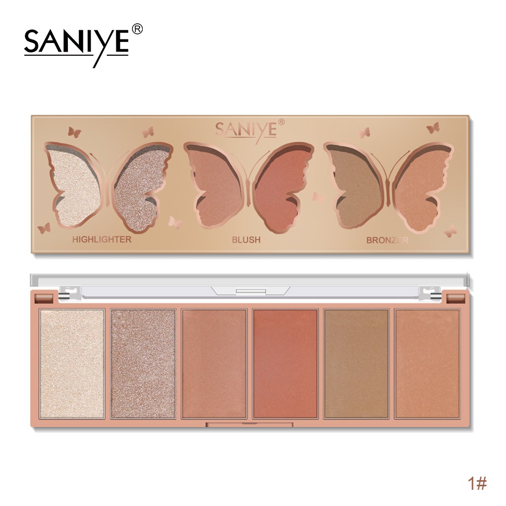 [Hàng mới về] Bảng phấn bắt sáng tạo khối má hồng 3 trong 1 trang điểm chuyên nghiệp E0331 | BigBuy360 - bigbuy360.vn