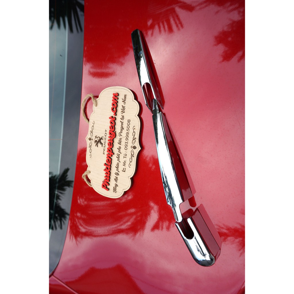 Ốp innox gạt mưa sau xe Peugeot 5008 Peugeot 3008 All New