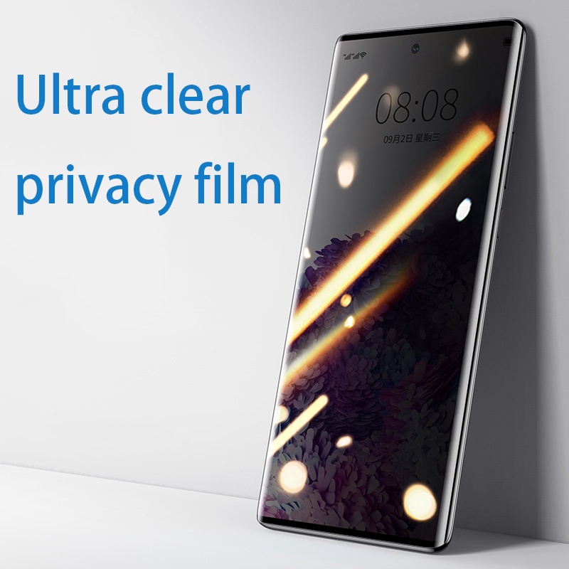 Miếng Dán Màn Hình Hydrogel Bằng TPU Chống Nhìn Trộm Cho Samsung S22 S23 S21 S20 S10 Plus Note20 Ultra S21 FE