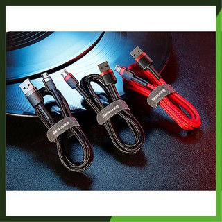 [ Hàng Chính Hãng ] Cáp sạc nhanh Baseus Cafule chân iPhone - Micro - Type C