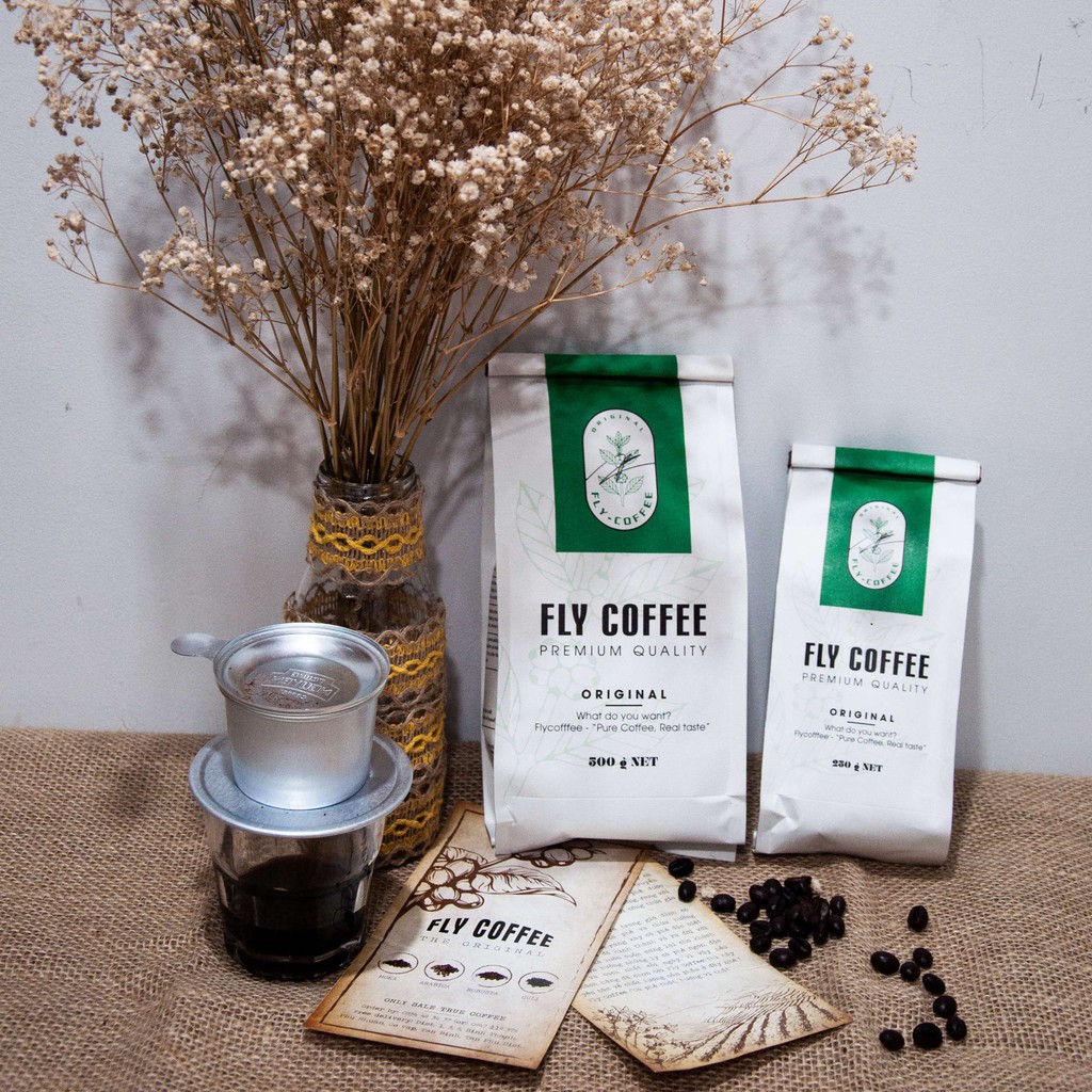 Cà phê Culi 100% nguyên chất Fly Coffee - cà phê rang xay công thức người Hoa gia truyền | BigBuy360 - bigbuy360.vn