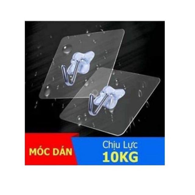 Combo 10 móc dán trong chịu lực 10kg