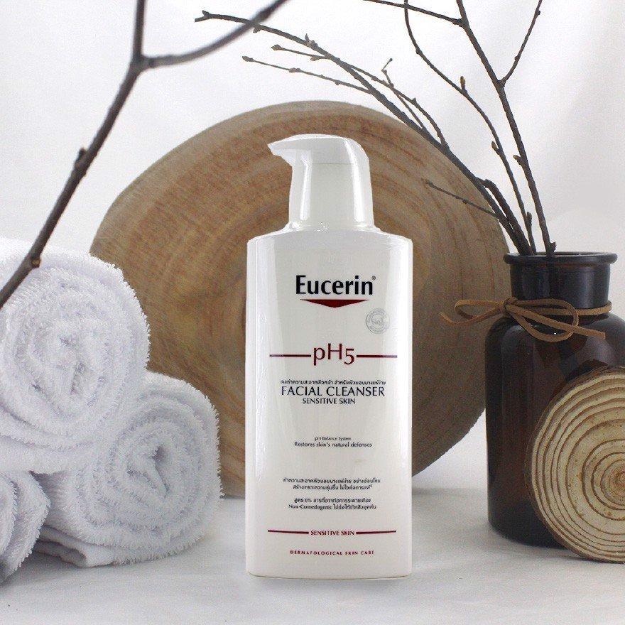 Sữa rửa mặt Eucerin PH5 Facial Cleanser Sensitive Skin