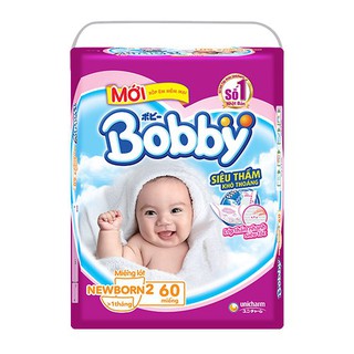 [HOT SALE][HÀNG TĂNG]Miếng lót sơ sinh Bobby Newborn 2-60 miếng