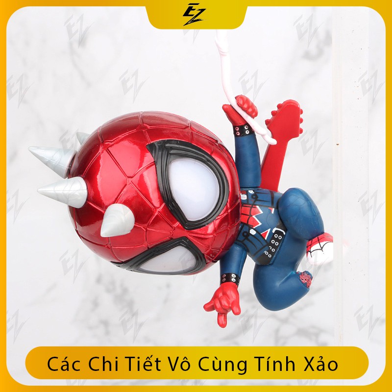 Set 5 Mô Hình Người Nhện Spider Man Bằng Nhựa