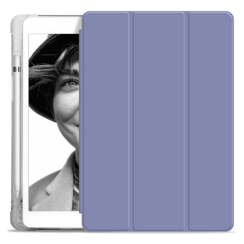 NIXXOS Ốp Máy Tính Bảng Trong Suốt Có Ngăn Đựng Bút Cho iPad 10.2 9th Generation mini 6 Air 4 Air 5 10.9