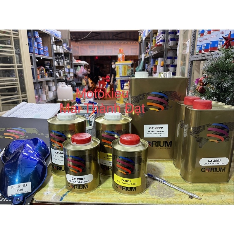 ☍ Bóng 2K Corium Malaysia ( sơn oto xe máy ) Đóng gói bao gồm cứng. MotokieuMaiThànhĐạt