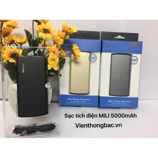 Sạc dự phòng mili power miracle i 5000mah