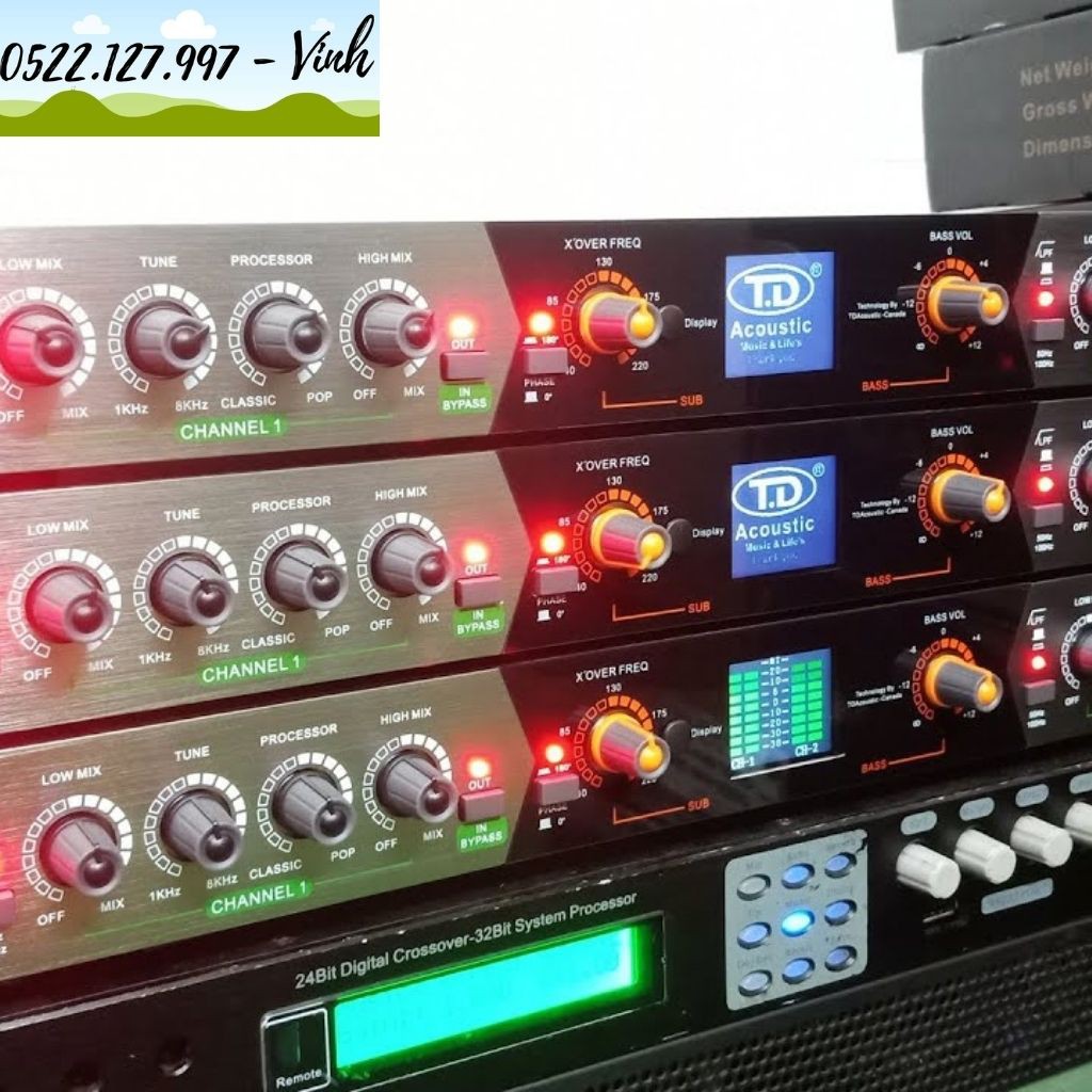 Máy Nâng tiếng TD Acoustic CB-900 Premium  - Gia Khang