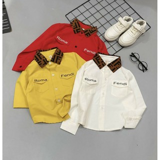 Áo sơmi bé trai sz 25-40kg