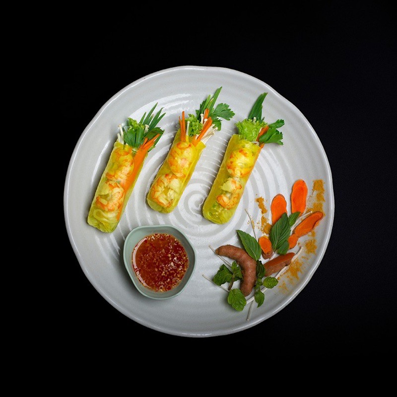 Bánh tráng 3 màu (củ dền hồng, nghệ vàng, gạo trắng) Mekong River size 22cm 300gr (30 cái) | BigBuy360 - bigbuy360.vn