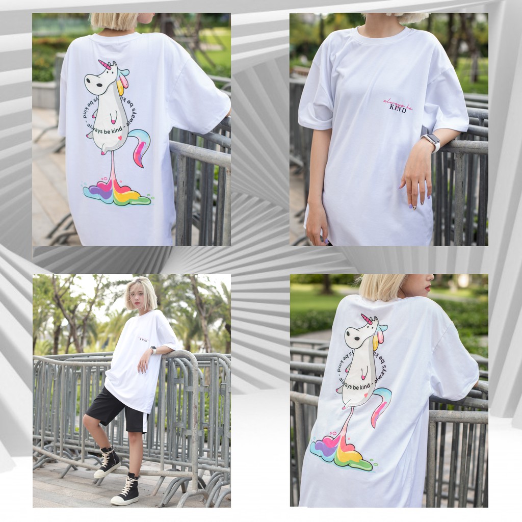 [Mã SKAMCLU7 giảm 10% Tối Đa 50K đơn 0Đ] ÁO THUN ICE CREAM VÀ UNICORN NHIỀU MÀU | BigBuy360 - bigbuy360.vn