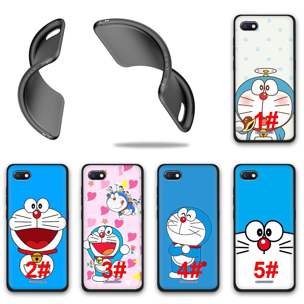 Ốp điện thoại in hình Doremon cho Redmi 5 5A 6 6A 7 Go S2 Note 5 Pro 6 Pro 7 Pro