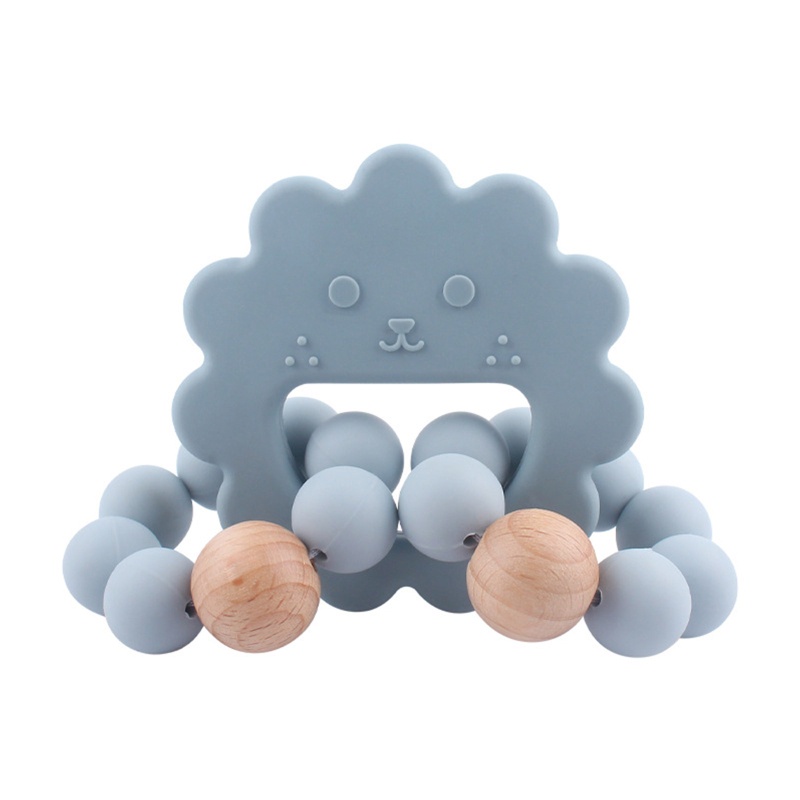 Đồ Chơi Ngậm Nướu Bằng Silicone Giúp Giảm Đau Cho Bé Sơ Sinh Mọc Răng