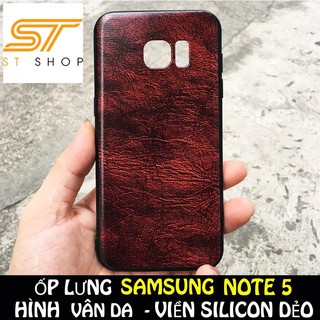 ❤️❤️❤️ ỐP LƯNG IN HÌNH VÂN DA DÀNH CHO SAMSUNG NOTE5 ❤️❤️❤️❤️