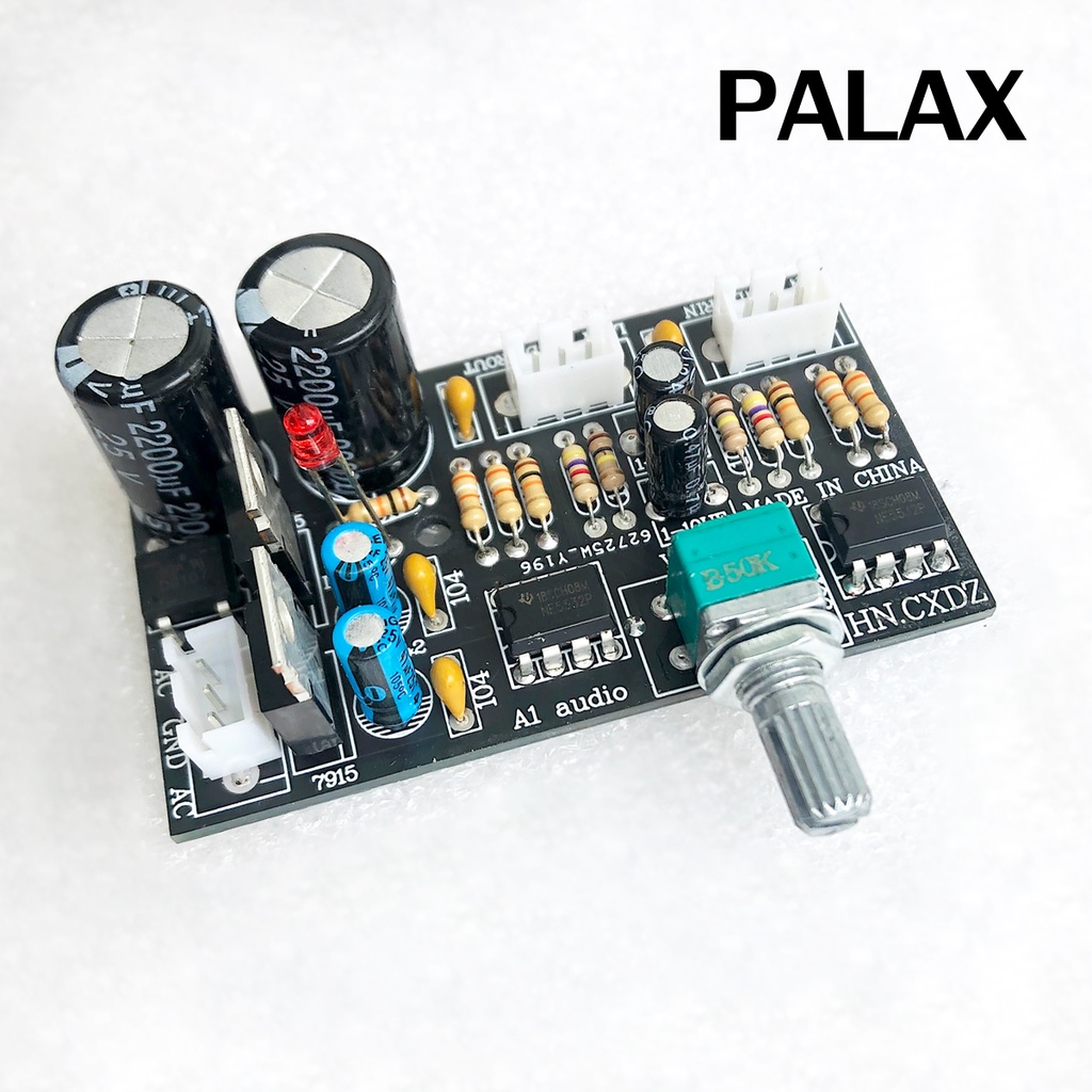 Mạch nâng tiếng Palax NE5532 chuyên dùng cho Ampli, Loa kéo và các thiết bị âm thanh