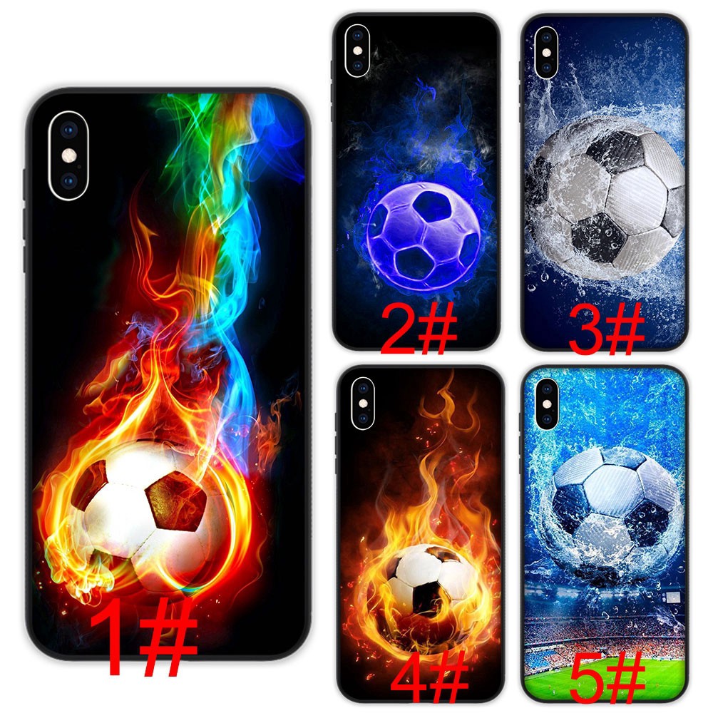 Ốp Điện Thoại Mềm In Hình Quả Bóng Cho Iphone 8 7 6 6s 5 5s Se Plus X Xs Max