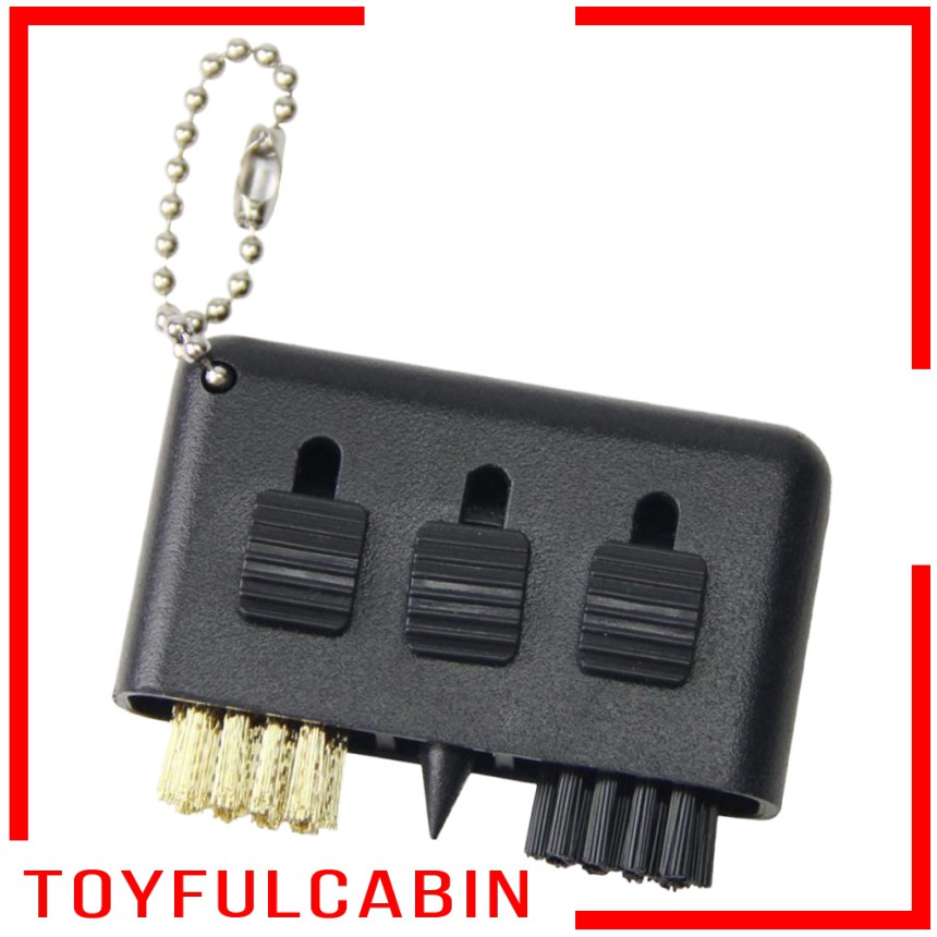 Dụng Cụ Làm Sạch Gậy Đánh Golf 3 Trong 1 Có Thể Thu Gọn Tiện Dụng