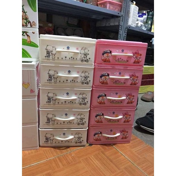 Tủ nhựa mini 5 tầng  , 4 tầng  , 3tầng cho bé