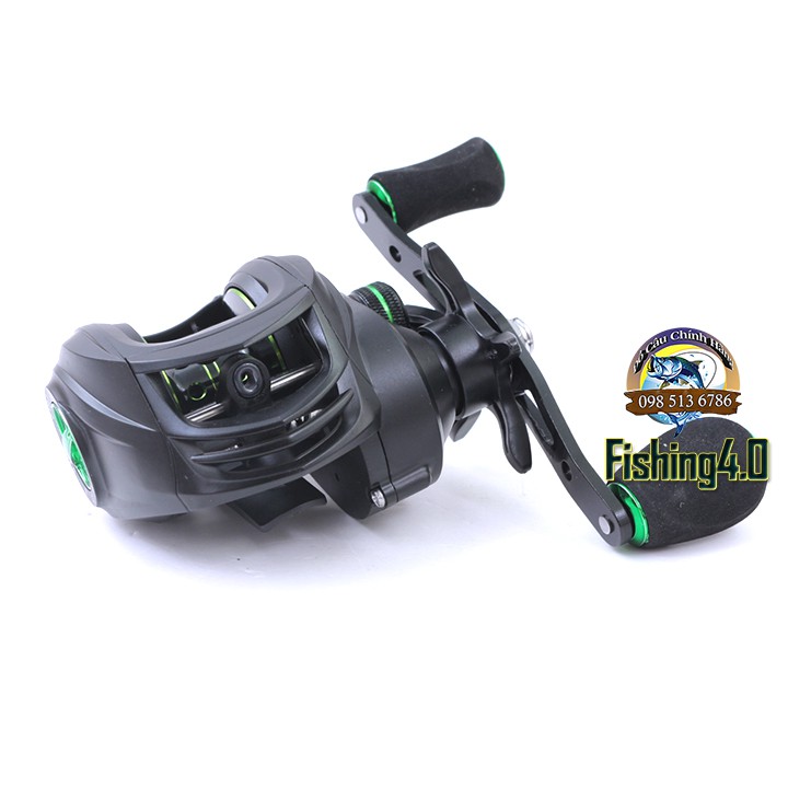 Máy ngang giá rẻ - Lure Fishing Reel - Chất lượng tốt - 2020 - Xanh Lá