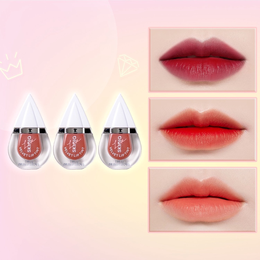 Son Kem siêu mềm mịn Skinia Velvet Lip Tint 5ml