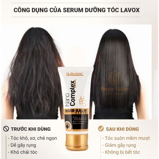 Serum siêu dưỡng, bóng tóc LAVOX NANO COMPLEX HAIR PALM 60ml.