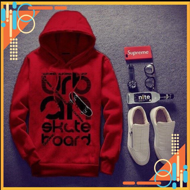 Áo Hoodie Nỉ Có Mũ Urban Bản Mới Nhất