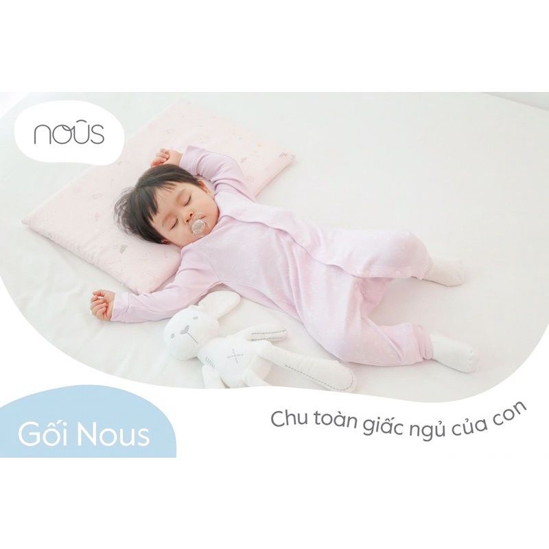 Body romper nous cài lệch cho bé