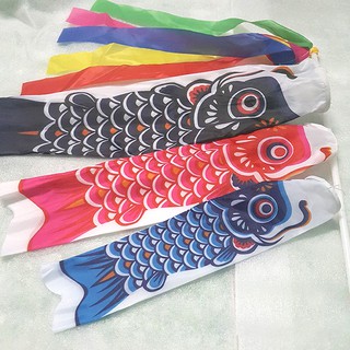 Cờ cá chép 3 con phong cách nhật bản