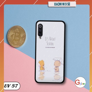 Ốp điện thoại Xiaomi MI 9 SE lưng nhám viền cao su dẻo in hình
