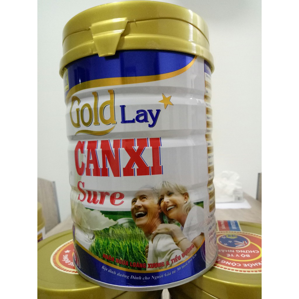 Sữa bột canxi goldlay cho người già 900g