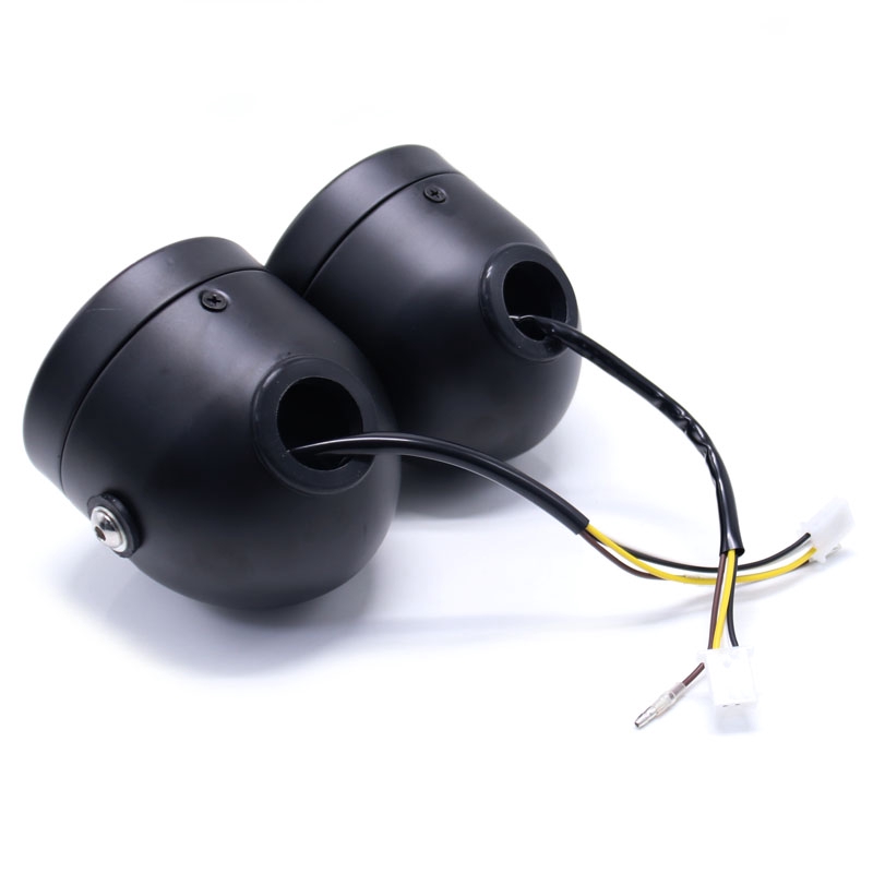 Đèn Pha Đôi Cho Xe Mô Tô Harley Cafe Racer