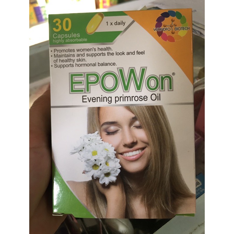 Viên Bổ Sung Nội Tiết Tố Nữ Làm Đẹp Da EPO WON 30 Viên - TP021
