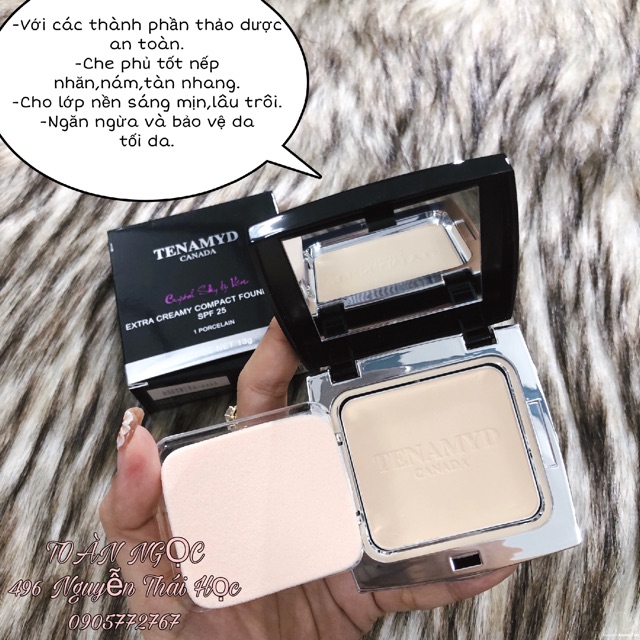 PHẤN ĐA NĂNG TENAMYD CANADA EXTRA CREAMY COMPACT FOUNDATION | BigBuy360 - bigbuy360.vn