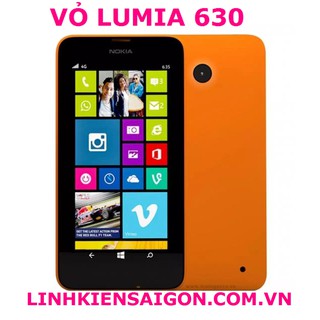 VỎ LUMIA 630 MÀU ĐỎ