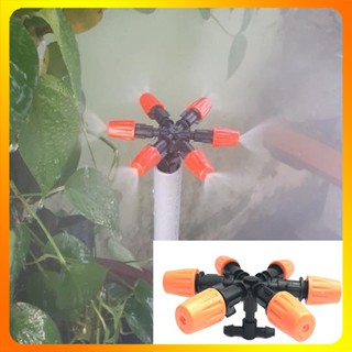 Đầu Phun Sương 6 Hướng Tưới Lan, Cây Cảnh