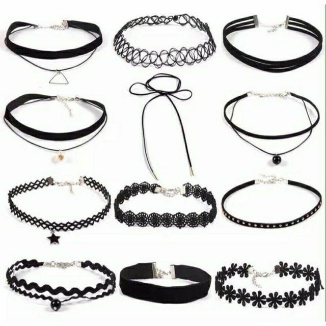 Set 12 Vòng Chocker cá tính