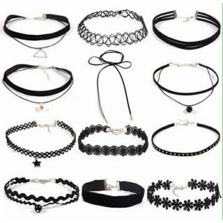 Set 12 Vòng Chocker cá tính