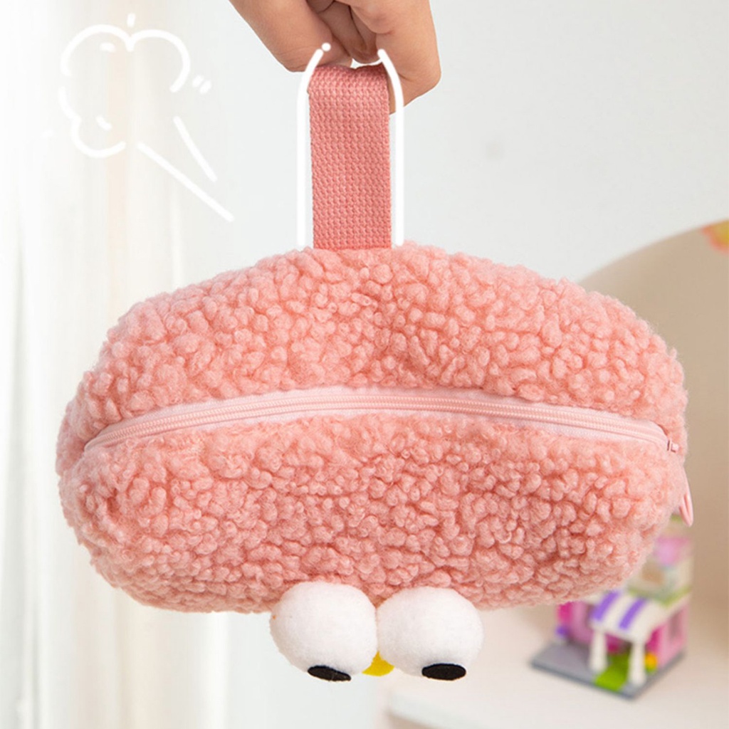 Túi Đựng Bút/Mỹ Phẩm Kiểu Hàn Quốc Dễ Thương Tiện Dụng Mang Đi Du Lịch